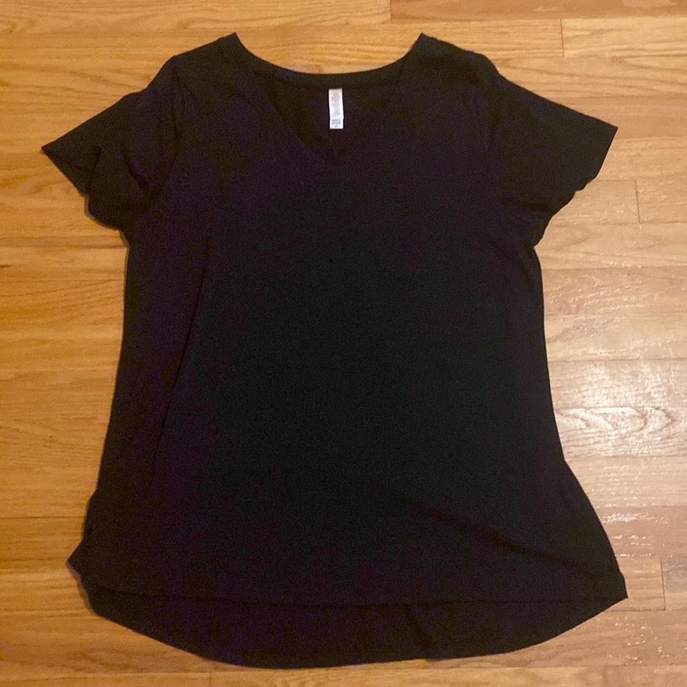 Solid Black XL LuLaRoe Christy T